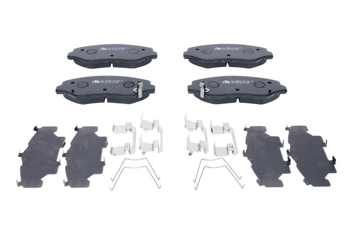 Bremsbelagsatz vorne (mit Extras), passt zu: HONDA ACCORD IX, ACCORD VII, CIV...