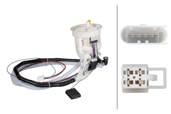 elektrische Kraftstoffpumpe (Modul) passt zu: MERCEDES CLS (C219), E (W211),...