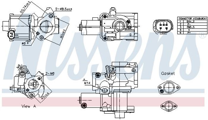 AGR Ventil passt zu: AUDI A4 B7, A4 B8, A5, A6 ALLROAD C6, A6 C6, A8 D3, Q5,...