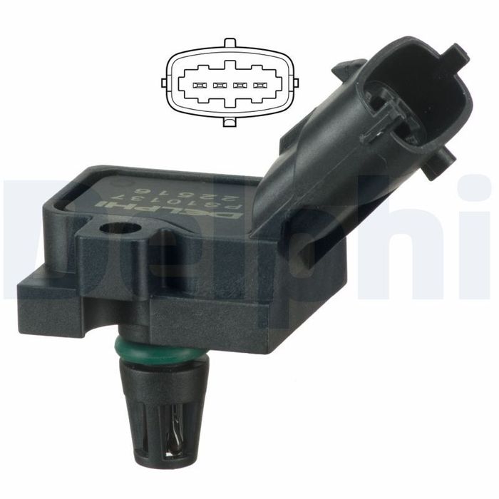 Drucksensor im Ansaugkrümmer (4 pin) passt zu: VOLVO C30, C70 II, S40 II, S60...