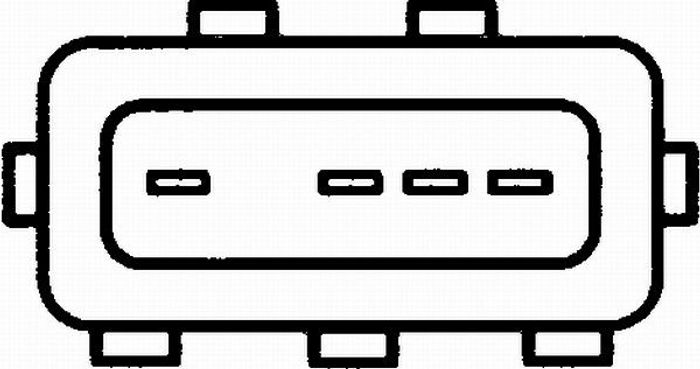Luftmengenmesser (5 pin, Modul) passt zu: FORD ESCORT CLASSIC, ESCORT VI, GAL...