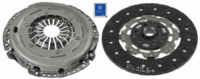 Selbsteinstellender Kupplungssatz (kein Entriegelungslager, 240mm) passt zu:...