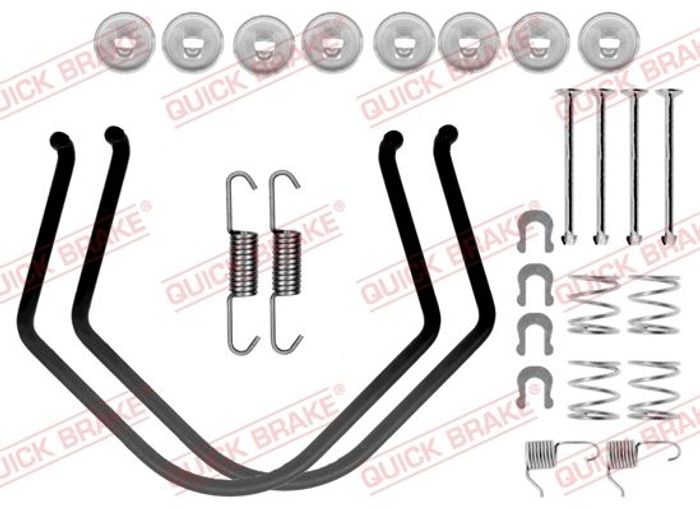 Montagesatz der Bremsbacken (SUMITOMO) passt zu: TOYOTA STARLET, TERCEL 1.0-1...