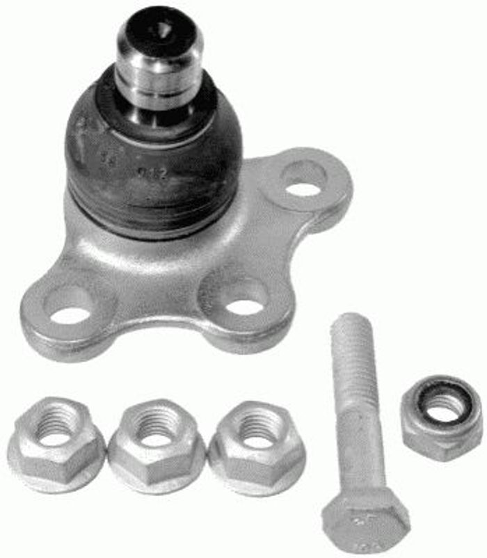 Schwingenbolzen vorne L/R (unten vorne) (kegeldurchmesser 18mm) passt zu: DS...