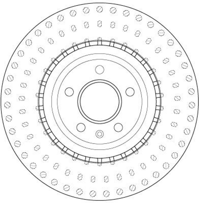 Bremsscheibe vorne L/R passt zu: AUDI A4 B8, A5, A6 C7, A7, A8 D4, Q5; PORSCH...