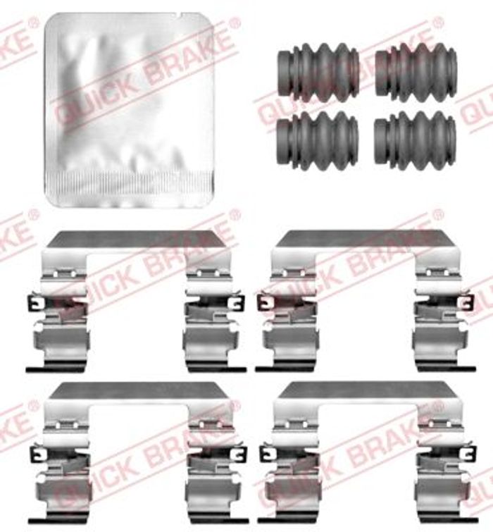 Montagesatz des Bremsklotzes vorne passt zu: HYUNDAI SANTA FE IV, SANTA FE V;...