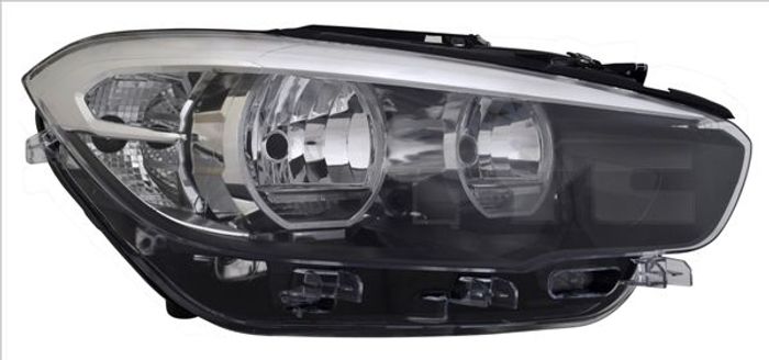 Scheinwerfer L (H7/H7/LED, elektrisch, mit motor) passt zu: BMW 1 F20, F21 03...