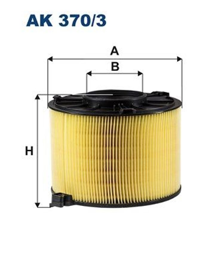 Luftfilter (Filterpatrone) passt zu: AUDI A4 B9, A5 1.4-2.0H 05.15