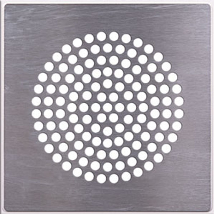 Pluggit Abluftblende Circle Edelstahl, quadratisch - EVBP2