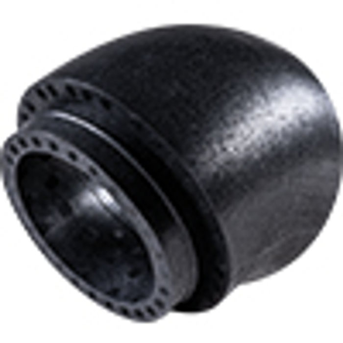 Pluggit Bogen 45 Grad DN125 IsoPlugg46  - IPPBO125-45
