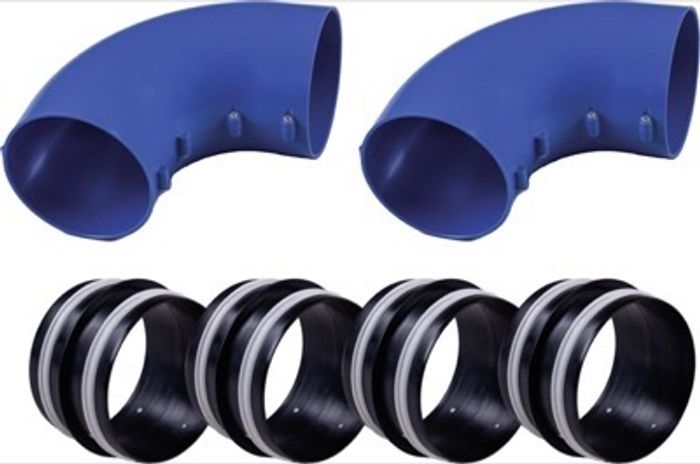 Pluggit Bogen 90 Grad Paket PluggPlan - PP-ABO