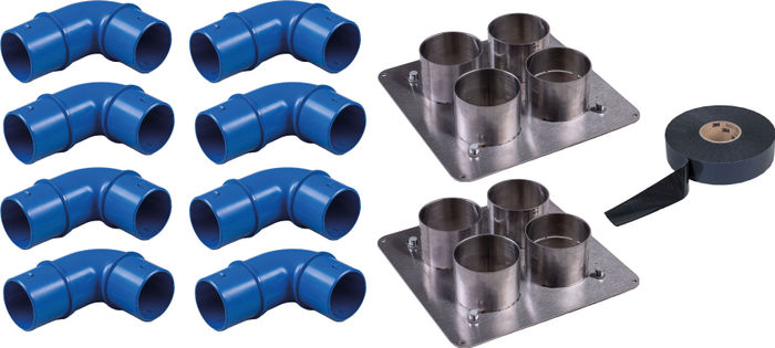 Pluggit Montageplatte Paket PluggPlan - PPR-MPP