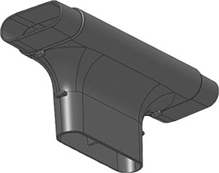 Pluggit T-Stück seitlich PK150 / PK200  - TSS150-200-150