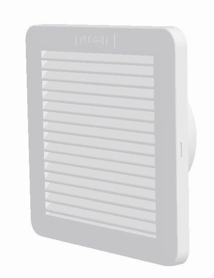 Pluggit Wetterschutzgitter DN125 ABS, weiß, quadratisch - WSG-125K