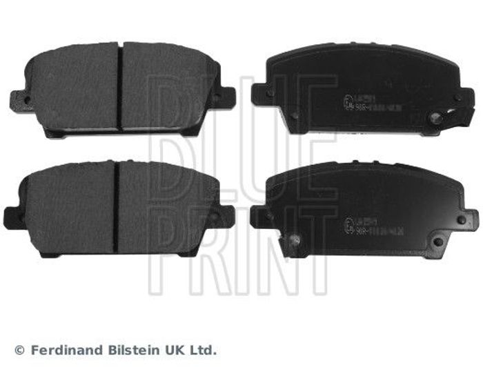 Bremsbelagsatz vorne , passt zu: HONDA CIVIC VIII 1.3-2.2D 09.05-12.13