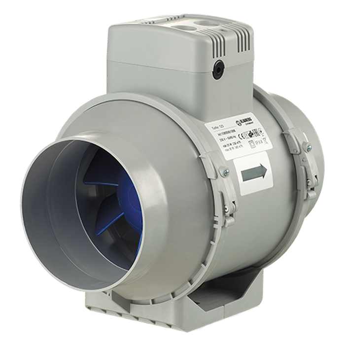 Halbaxial-Rohrventilator BL Turbo 125 T von Blauberg - 8018282