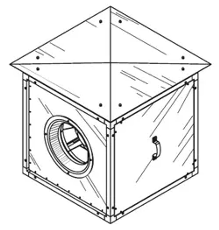 Schutzdeckel für Iso-V (EC) BL RSD-IV 400-500 von Blauberg - 8042911
