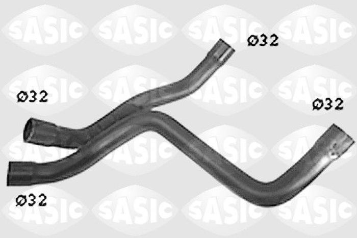 Kühlsystem Gummischlauch oben L passt zu: SEAT AROSA; VW LUPO I, POLO, POLO I...