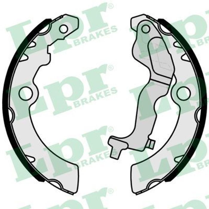 Bremsbacke passt zu: NISSAN PIXO; SUZUKI ALTO K10, ALTO VII 1.0/1.0LPG 01.09