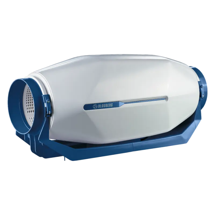 Geräuschisolierter Halbaxialventilator BL InWave EC 100/125 max von Blauberg - 8087486