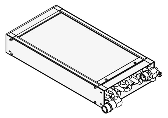 Viessmann Nachheizregister hydr. mit Schläuchen - 7502405