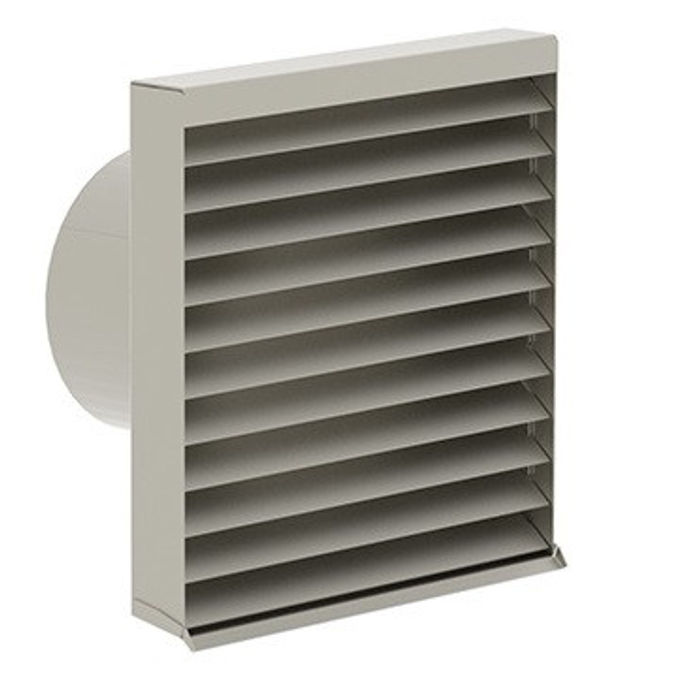Kermi x-well Wetterschutzgitter NW 160, Edelstahl - Y2401160003K