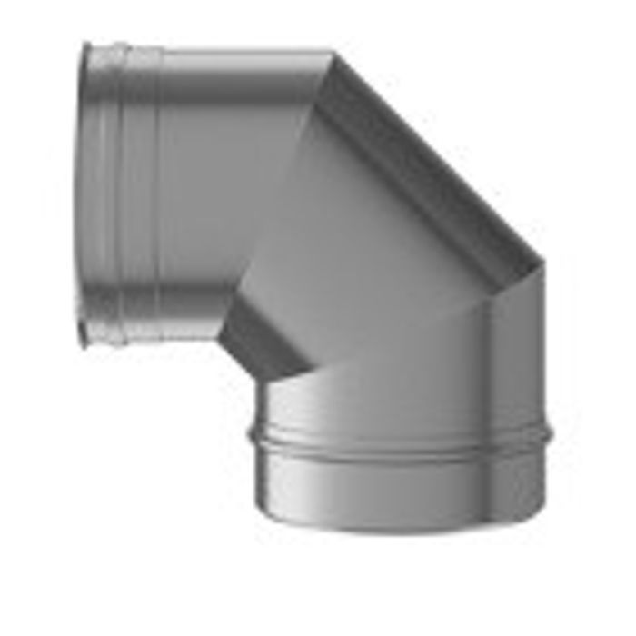 Kermi x-well Bogen 90 grad DN 200,Edelstahl - Y2406200002K