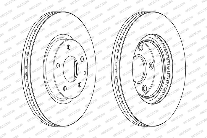 Kpl. Scheibenbremsen vorne L/R passt zu: MAZDA 6, CX-5, CX-9 2.0/2.2D/2.5 11.11