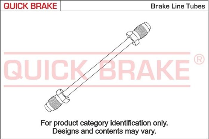 Bremsleitung kupfer hinten L (länge 700mm) passt zu: MERCEDES 190 (W201), A (...