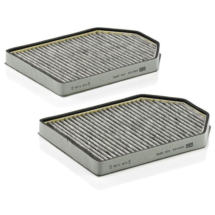 Innenraumluftfilter mit aktivkohle passt zu: AUDI A8 D2 2.5D-6.0 03.94-09.02
