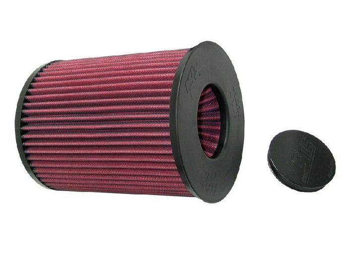 Sportluftfilter, länge: 146mm, höhe: 195mm, außendurchmesser: 145mm, form: ru...