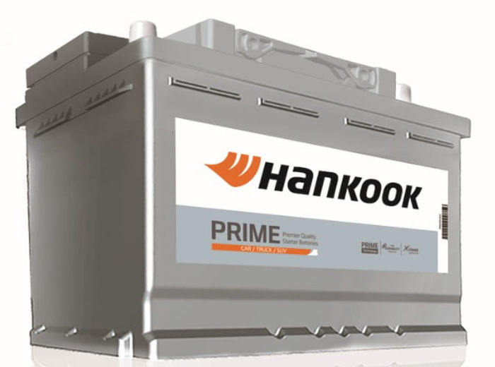 Batterie HANKOOK 12V 63Ah/610A (P+ standardpol) 242x174x190 B13 - Fuß mit der...