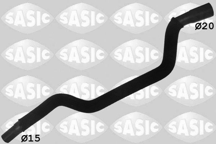 Heizgerätleitung (20mm) passt zu: PEUGEOT 206, 206+ 1.1/1.4/1.6 09.98