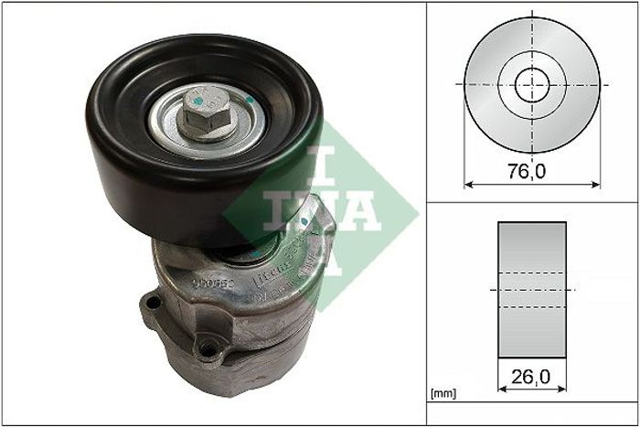 Keilriemenspanner passt zu: VOLVO S40 I, V40 1.6-2.0 07.95-06.04
