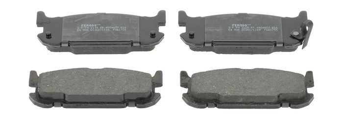 Bremsbelagsatz hinten , passt zu: MAZDA MX-5 II 1.6/1.8 05.98-10.05