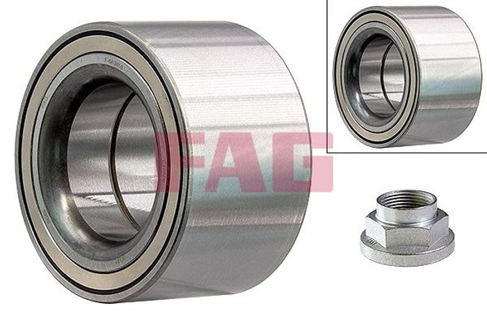 Radlagersatz hinten L/R (50x89x51) passt zu: LAND ROVER DISCOVERY III, DISCOV...