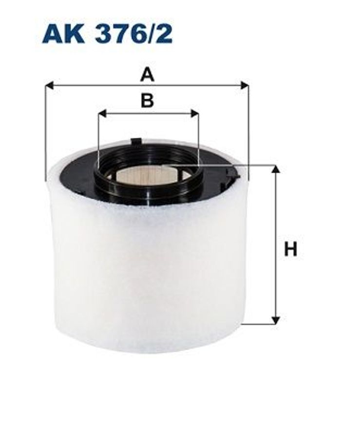 Luftfilter (Filterpatrone) passt zu: AUDI A4 ALLROAD B9, A4 B9, A5, Q5 2.0D-3...