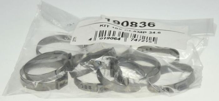 Gummischutzschelle 10Stück (31,8mm-33,3mm, länge: 130mm)