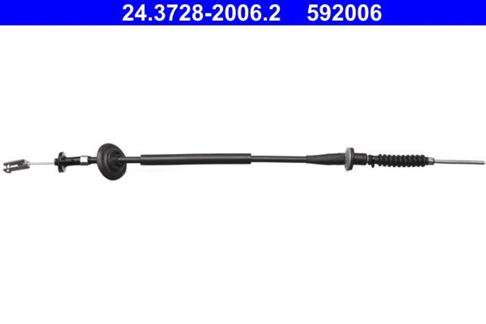 Kupplungsseil (673mm) passt zu: SUBARU JUSTY III; SUZUKI IGNIS II 1.5 09.03