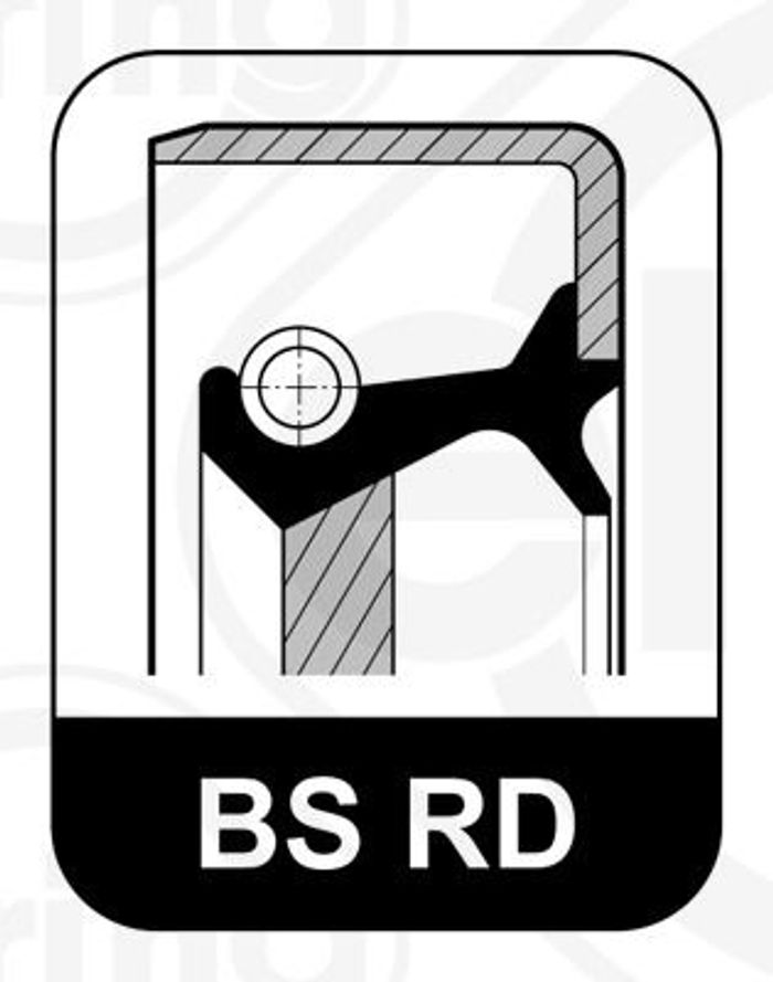 Kurbelwellendichtung vorne (45x67x13) passt zu: MERCEDES 123 (C123), 123 (W12...