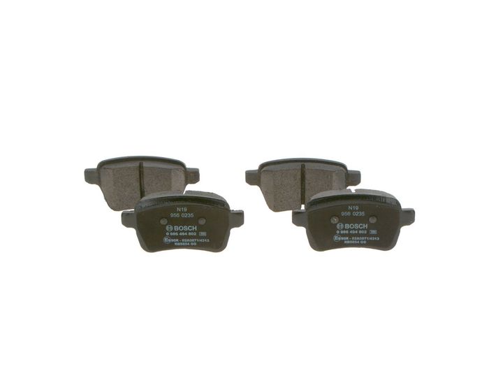 Bremsbelagsatz hinten , passt zu: FIAT 500L, TIPO 1.0-1.6D 09.13