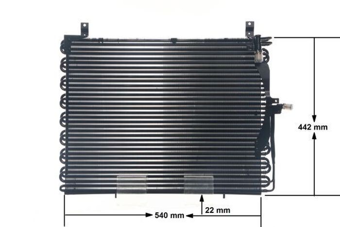 Klimaanlage Kondensator passt zu: MERCEDES 124 (C124), 124 (W124), 124 T-MODE...