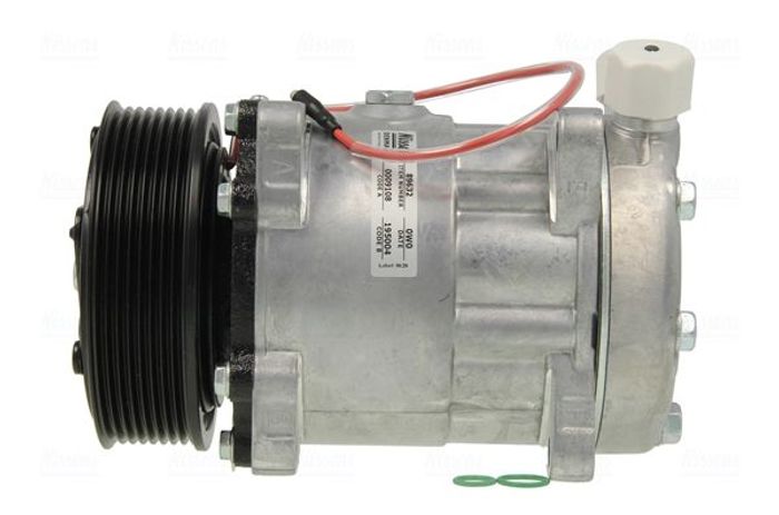 Klimakompressor 12V (R134a) passt zu: CASE IH 110, 120, 130, 140, 120 2WD, 12...