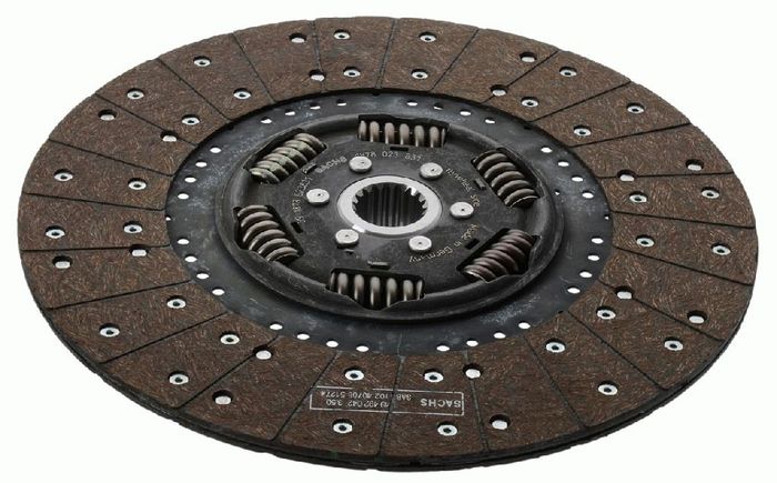 Kupplungsscheibe (395mm) passt zu: MERCEDES ATEGO, ATEGO 2, AXOR, AXOR 2, ECO...