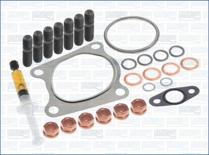 Montageset der Turbokompressors (mit Dichtungen) passt zu: AUDI A6 C5 4.2 07....
