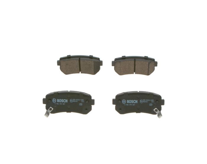 Bremsbelagsatz hinten , passt zu: HYUNDAI CRETA, I30, IX35, TUCSON; KIA CADEN...