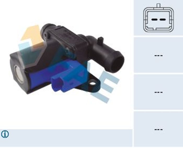 Kühlmagnetventil, passt zu: CITROEN JUMPER III; FIAT DUCATO; PEUGEOT BOXER 2....