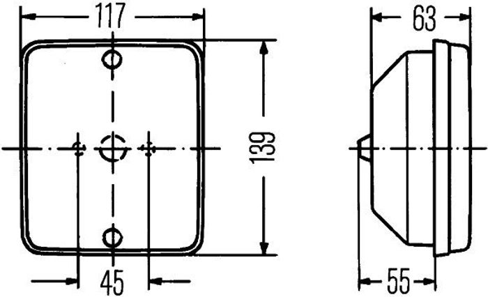 Positionsleuchte hinten L/R (R5W) passt zu: SETRA 300 09.91-02.02