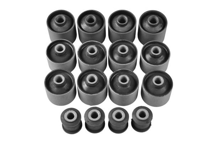 Reparatursatz der Schwinge hinten/vorne L/R passt zu: SUZUKI JIMNY 1.3/1.5D 0...