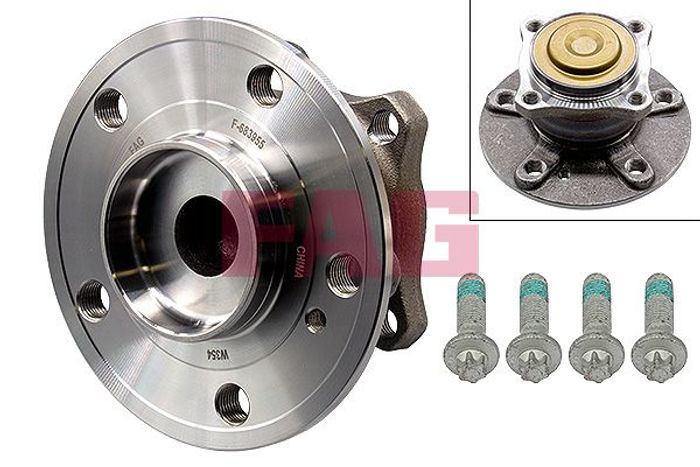 Radlagersatz mit Nabe hinten passt zu: MERCEDES A (W176), B SPORTS TOURER (W2...